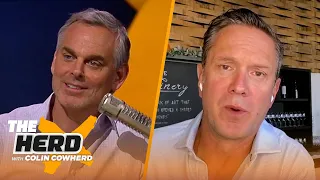 Drew Bledsoe on his legacy being tied to Tom Brady talks young QBs and Russ Wilson NFL THE HERD