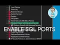 Microsoft SQL Ports via GPO