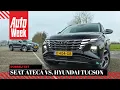 Hyundai Tucson vs. Seat Ateca - AutoWeek Dubbeltest - English subtitles