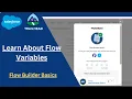 Learn About Flow Variables Flow Builder Basics Trailhead Salesforce
