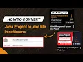How to convert Java project to exe file in NetBeans