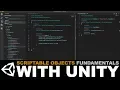UNITY3D SCRIPTABLE OBJECTS - Storing Data