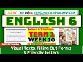 ENGLISH 6 Term 1 Week 10