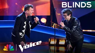Best Friend Duo s Magical Voices Transform a-ha s Take On Me The Voice Blind Auditions NBC