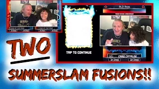 two summerslam fusion cards wwe supercard 2 140