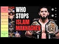 Islam Makhachev vs the current top 10 UFC welterweights updated tier list