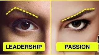 What Your Eyebrow Says About Your Character Type.