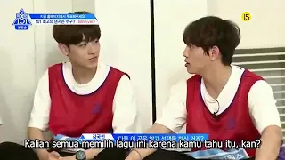 indo sub produce x 101 ep 7 believer team cut