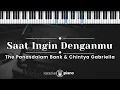 Download Lagu Saat Ingin Denganmu - The PanasDalam Bank \u0026 Chintya Gabriella (KARAOKE PIANO)