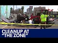 Cleanup happened at The Zone homeless encampment in Phoenix