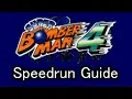Super Bomberman 4 Speedrun Guide English
