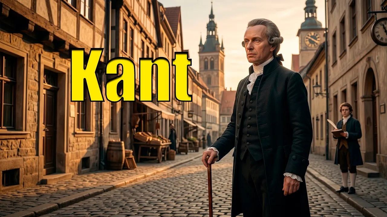 Durma com a história de Immanuel Kant