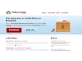 How to install Ruby on windows 7 8 10