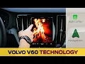 Media Screen in the Volvo V60 2022-2025 Apple CarPlay Navigation and more