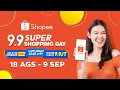 Promo Super di Shopee 9.9 Super Shopping Day!