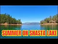 Boating Day on Lake Shasta Crystal Water Sunshine