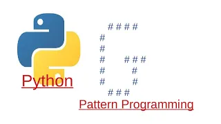 Printing G Hash shape in Python - Pattern of Python Programming