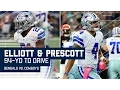Ezekiel Elliott Dak Prescott Lead Cowboys on 94-Yard TD Drive Bengals vs Cowboys NFL