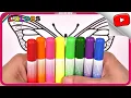 Cute Colorful Pencil Butterfly Coloring Pages Akn Kids House
