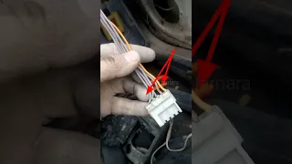 مخطط تحكم في الزجاج الكهربائي لسيارة من الجهتين Electric Windshield Control Diagram For A Car 