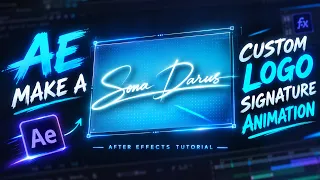 Create Your Own Logo Signature Animation in After Effects ✨