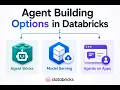 Agent Building Options on Databricks 2026