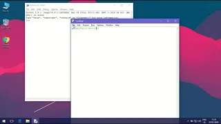 Python Tutorial for Beginners 2 - Creating and Executing your First Python Script Run py file