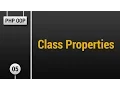 Learn Object Oriented PHP - Class Properties