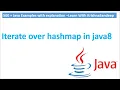 How to iterate Hashmap using java8
