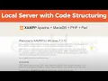 How to Install Local Server with Code Structuring Learn PHP