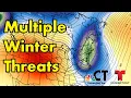 Multiple chances for wintry weather