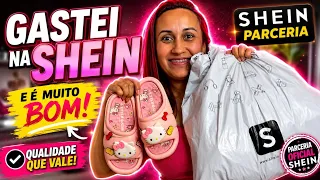 CHEGOU UM PACOTE DE ROUPINHAS LOTADO DA SHEIN PARA AS CRIANÇAS!! 