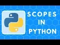 Scopes in Python LEGB rule global and nonlocal keyword