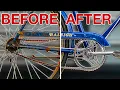 Abandoned Raleigh Restoration 1974 Vintage bike rebuild transformation ASMR