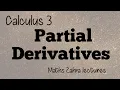 Partial Derivatives in urdu - Calculus 3