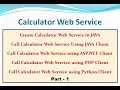 Create Java Web Service and Call in JAVA ASP NET PHP Python - Part 1