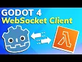 Godot 4 WebSocket Client - Connect to a AWS Lambda Server