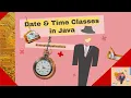 Date Time Classes in Java