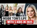 Tori Spelling s 5 Kids In 2025 Living Conditions School Co-Parenting Drama
