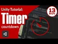 How to make a very simple timer program in Unity