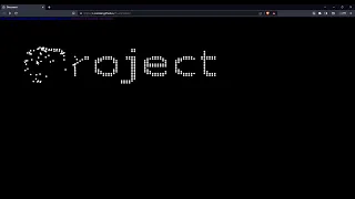 Dynamic Particle Text Animation with JavaScript