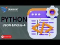 Working with Custom Objects using Pickle in Python Python Tutorial Chapter 23 - Part 4