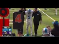 David Montgomery LEG INJURY Detroit Lions vs Minnesota Vikings