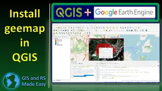 How to Install and Use geemap Python Package in QGIS Use Google Earth Engine in QGIS