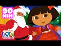 Lagu Dora the Explorer Holiday Bash! ❄️ 90 Minutes | Dora \u0026 Friends