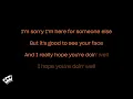Benson Boone - Sorry I'm Here For Someone Else (Karaoke Version)