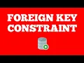 FOREIGN Key Constraint Oracle SQL Tutorial for beginners Techie Creators