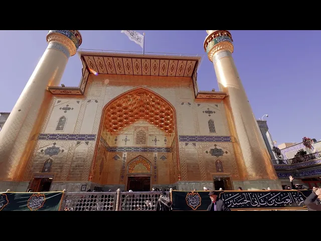 ⁣فيديوهات خام لمرقد امير المؤمنين علي ابن ابي طالب عليه السلام (11) بدون حقوق و بدقة 4k 60p (2026)