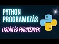 Python programozas tanfolyam - alapok