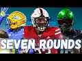 SEVEN ROUND AtoZ 2026 NFL Mock Draft Mock the Mock